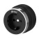 The socket W5871051 with the grounding of Vintage, black matte chromium