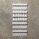 Organizer for jewelry "Wall" 15 × 8 × 3 cm, set 9 pcs., White color