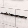 Holder of end heads and bit with a square of 1/2 "inch, wall, black