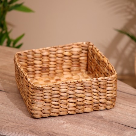 Wicker basket 25x25x12 cm-1