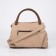 Bag-tout on lightning, beige color