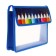 A5 notebook folder (230 x 190 x 50 mm), with Velcro valve, plastic/textiles, calligrata, "pencils"