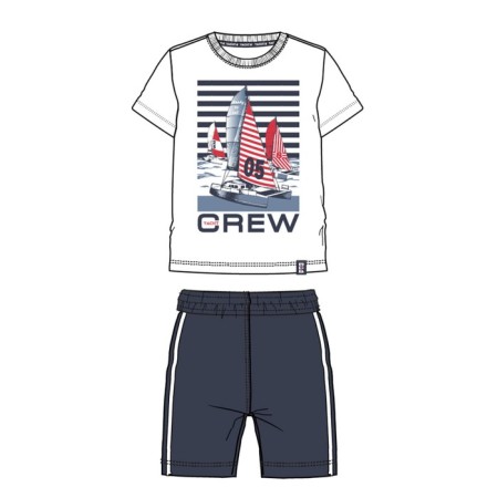 Set for a boy PlayTode: T -shirt and shorts, height 110 cm-4