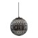 Suspension lamp Maytoni P023PL-01B, E27, 1x40 W, 250x250x1500 mm, black