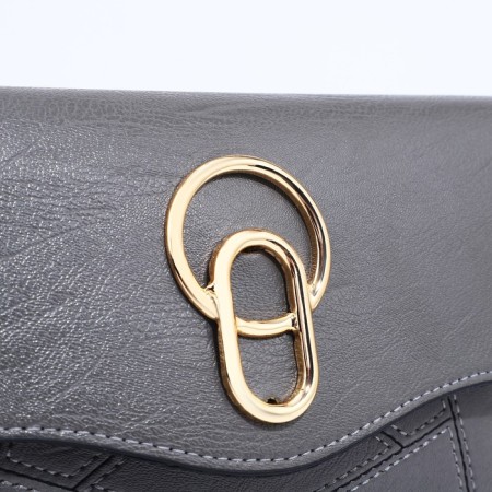 Magnet bag bag, long belt, gray color-4