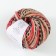 Yeritage yarn 75% acrylic, 25% wool 125m/50g (338 scarlet-black-beige)