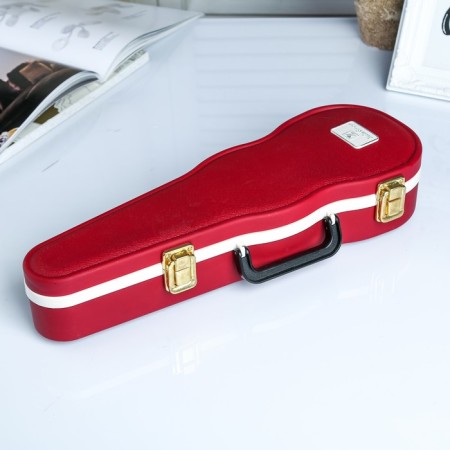 Casket Musical Plastic Mechanical "Violin" Bordeaux 6x34.5x12.7 cm-1