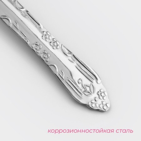 Spoon of a dining room “Sonya”, length 17.5 cm, thickness 1.2 mm-1