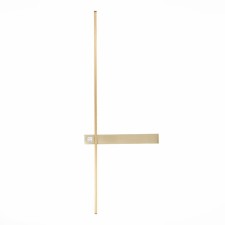 Wall lamp ST LUCE. SL1589.031.01. 1x6 W, LED, 4000K, 250 LM, 22x60 cm, brass color