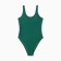 Swimsuit Women's Assigned plain minku, green color, size 50