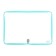 Plastic folder A4, 325 x 230 x 25 mm, lightning around, calligrata "office", PM-A4-01, 0.5 mm, transparent, pastel, mint