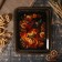 Tray with Zhostovskaya painting, 49x39 cm