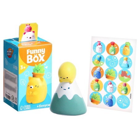 Funny Box game set, animals, mix-6