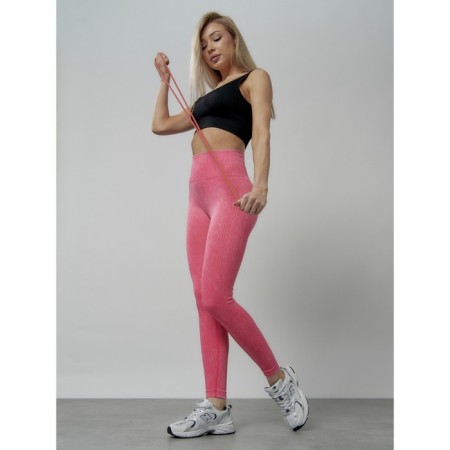 Femic fitness legins, size 46, pink color-1