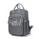 School backpack, synthetic fabric, 300x390x115 cm, gray St.