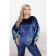 Female suit, size 52, blue color