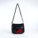 Women's bag with lightning, black color