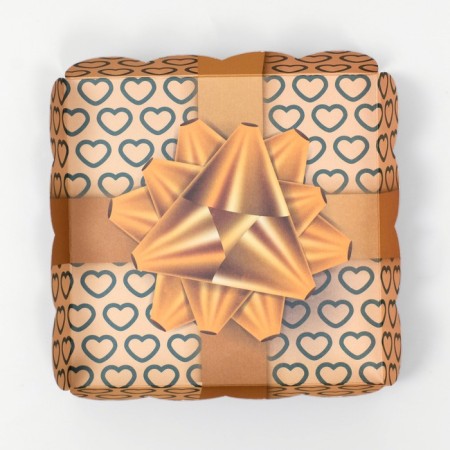 Box for cookies, "Golden Balt", 12 x 12 x 3 cm-3