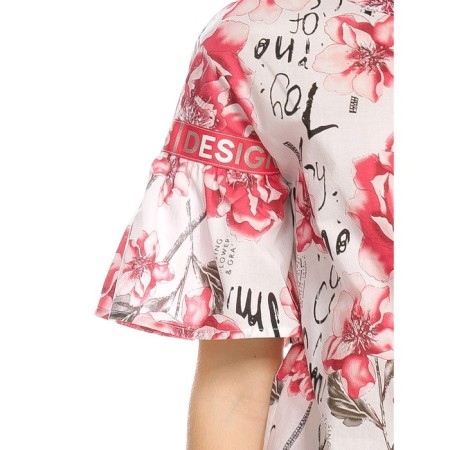 Blouse for girls, height 134 cm, white color-3