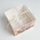 Box for the cupcake "Everything will work out", 16 x 16 x 10 cm, New Year