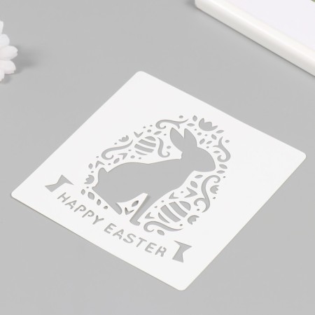 Plastic "rabbit" 15x15 cm stencil-1