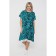Women's dress, size 62, light green color