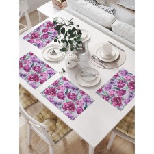 A set of napkins for setting the table 
