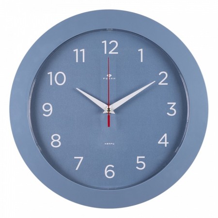 Watch Wall Interior "Classics", round D-30 cm, silent, blue-2