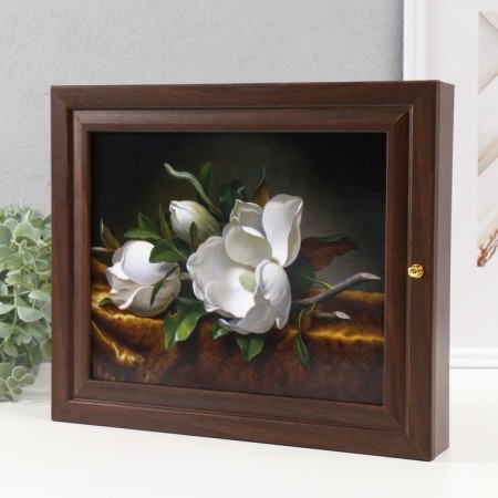 Key "White Flowers" Wenge 26x31 cm mix-2