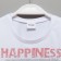 T -shirt Children's Minaku "Happines" Color White, height 128