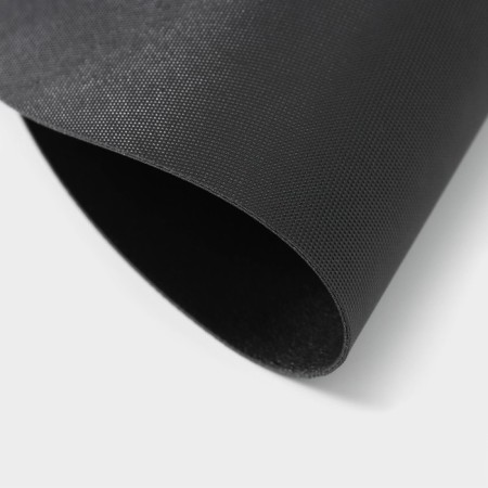 Serving napkin on the TEM table, D = 38 cm, black color-2