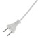 Luazon Lighting Eco extension cord, 3 sockets, 1.5 m, 6 A, 1300W, SHVVP 2x0.5 mm2, without salary
