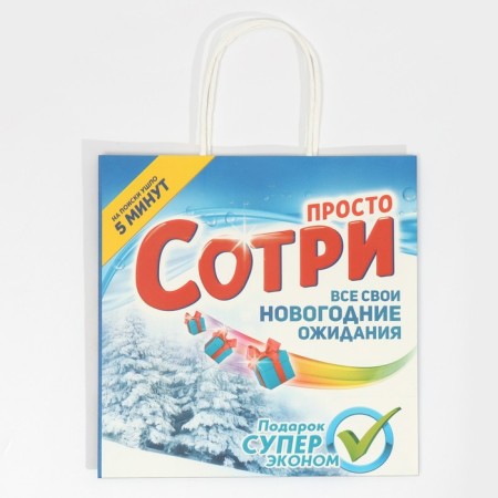 Gift package "Sotri", 22 x 22 x 11 cm, new year-4