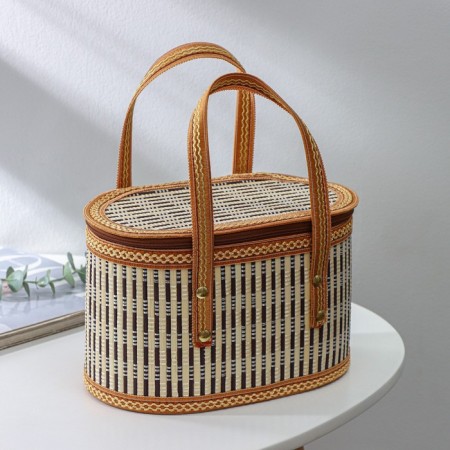 Basket for storage of the shade Nature, 24 × 14.5 × 14.5 cm, bamboo