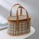 Basket for storage of the shade Nature, 24 × 14.5 × 14.5 cm, bamboo