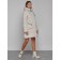 Coat insulated winter female, size 52, beige color