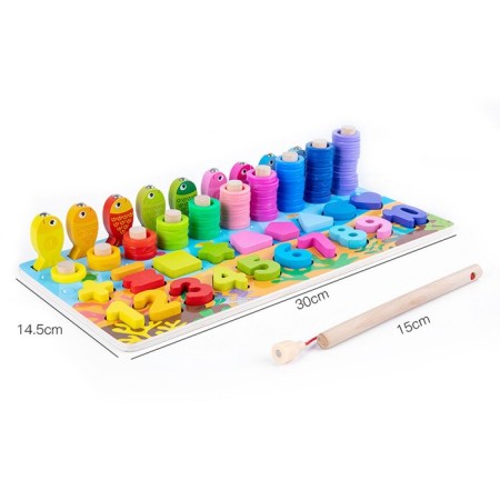 Set for studying the score 4 in 1, 30 × 14.5 × 10 cm-1