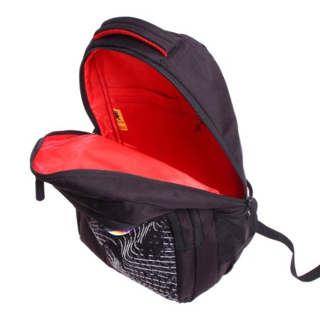 Youth backpack 45 x 32 x 23 cm, ergonomic back, laptop department, Grizzly 330, black RU-330-2_1-9