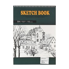 A4 sketchbook, 15 sheets, 