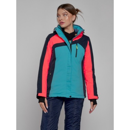 Ski costume female, size 44, dark blue color-18