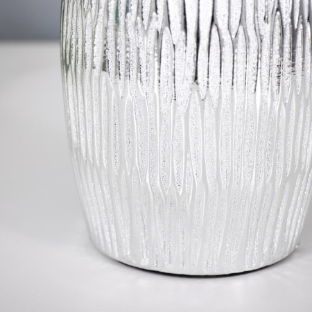 Celeste table lamp E14 40W silver 22x22x28 cm Risalux-3