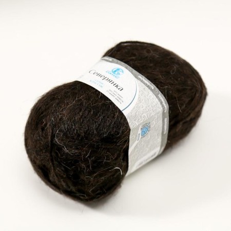 Yarn "northerner" 30% wool, 5% recent. wool, 65% acrylic 150m/100g (003 black)-5