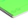 Album for drawing A4, 30 sheets, block 120 g/m², on spirals, Erich krause neon green, plastic cover, 100% whiteness, solid substrate