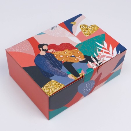 Box Gift team, packaging, "Love", 30 x 23 x 12 cm