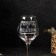 A glass for the wine "Hot and Beshen", engraving, 350 ml