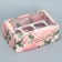 Box for cupcakes, confectionery packaging bilateral, 6 cells “Inspireing beauty”, 25 x 17 x 10 cm