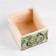 Wooden Kashpo "Avocado" 14.5 × 12.5 × 8.5 cm