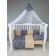 Kit in the crib Baby Boom 3 objects, blue color