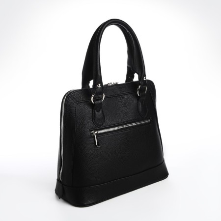 Female bag Textura, tout, average size, black color-3