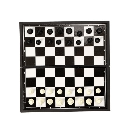 Chess 20 x 20 cm, King H-3.3 cm, d-2.5 cm, plastic board and figures-1